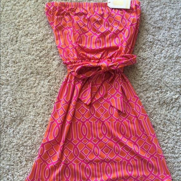 Strapless dress