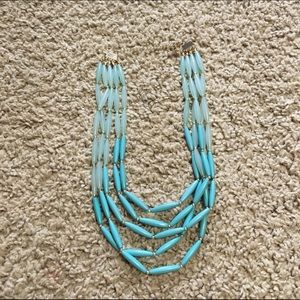 Ombré blue necklace
