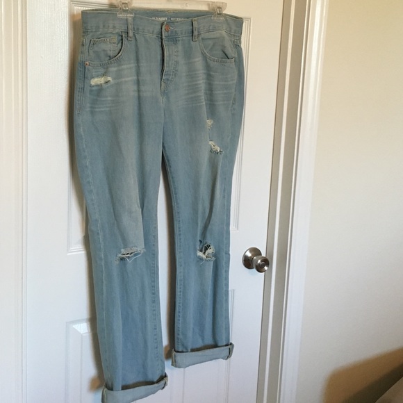 Light wash Old Navy Boyfriend Jeans - Picture 1 of 2
