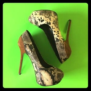 H by Halston heels