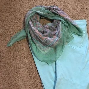 Perfect teal scarf