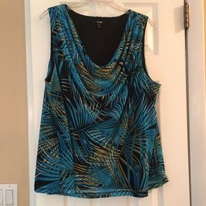 Dressy flare tank