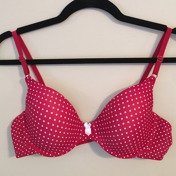 Polka dot bra