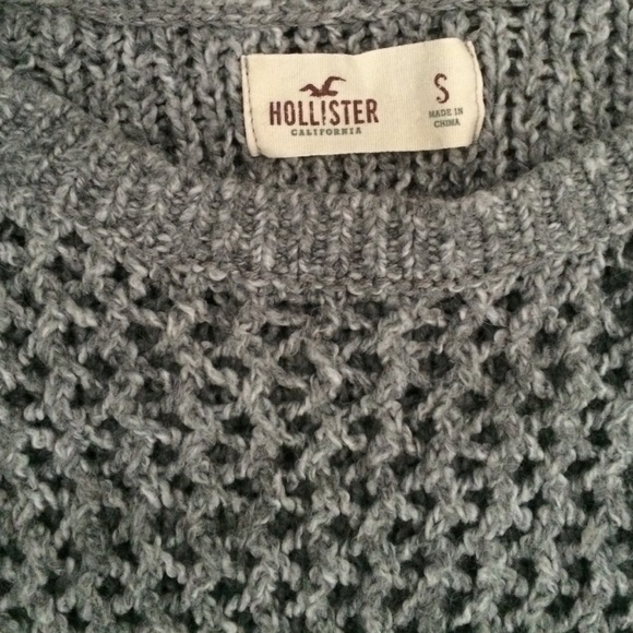 Grey Knit Sweater - Picture 2 of 3