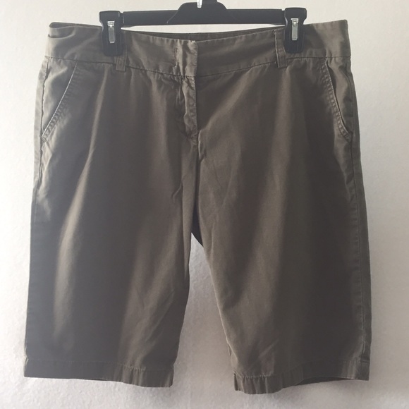 J Crew city fit chino Bermuda shorts sz 10