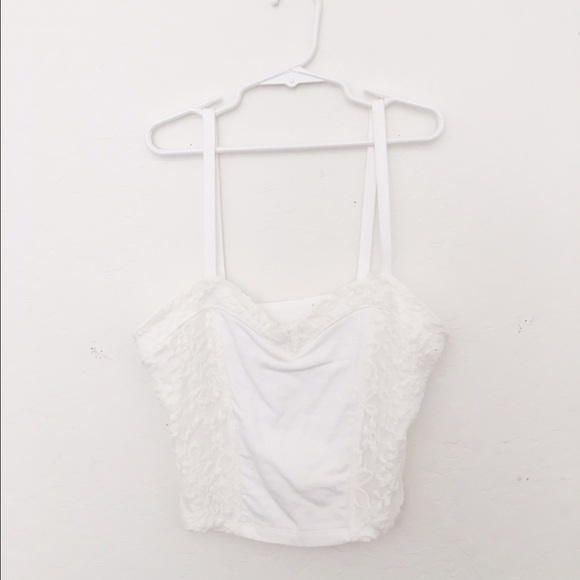White Crop Top