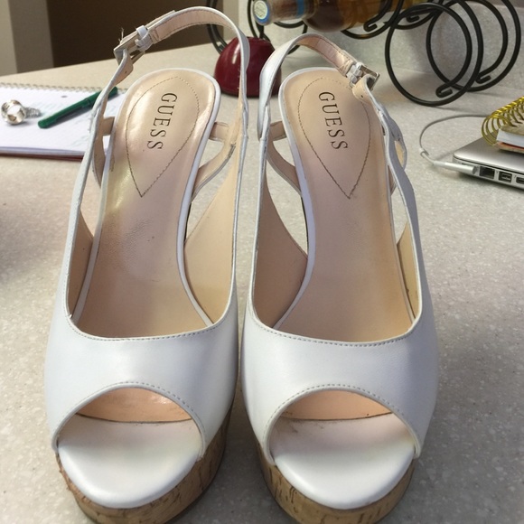 Guess cork heels