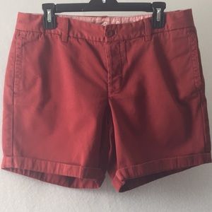 J. Crew Broken-in Boyfriend chino shorts sz 10