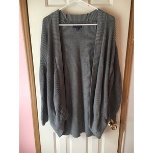 Gray AEO Cardigan