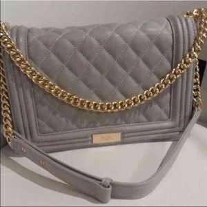BCBG "Le Boy" beautiful grey shoulder bag✨