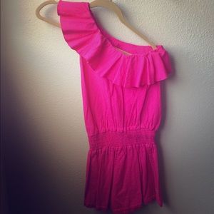 Pink romper