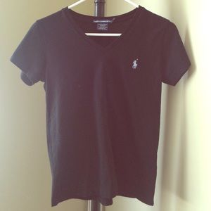 Ralph Lauren black v-neck