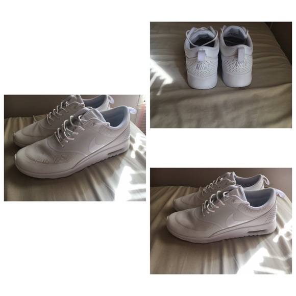 White Nike Air Max Thea