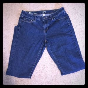 LOFT curvy skinny denim