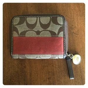 Coach card holder