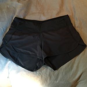 Lululemon speed shorts
