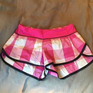 Lululemon speed shorts
