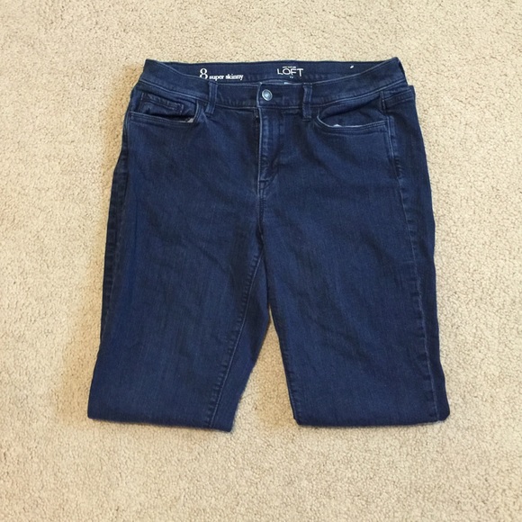 LOFT super skinny jeans