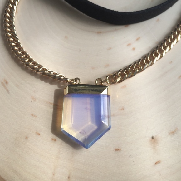 ๐BIG CRYSTAL -DOUBLE CHOKER๐ - Picture 3 of 4