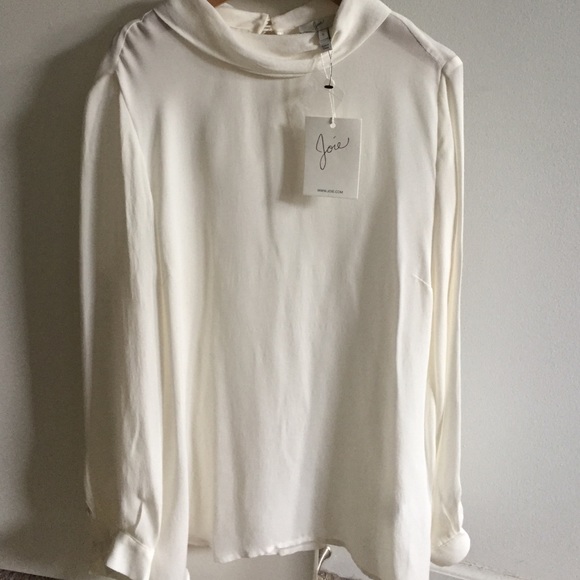 Joie Tops - Joie silk cowl-neck blouse- NWT