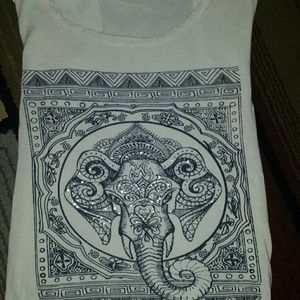 embellished elephant shirt