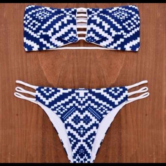Sexy Brazilian Aztec Bikini