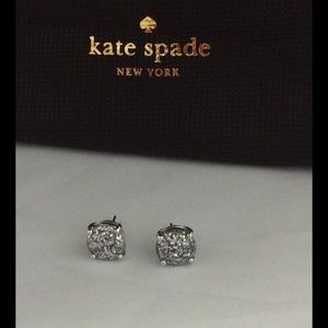 Kate Spade Silver Glitter Gumdrop