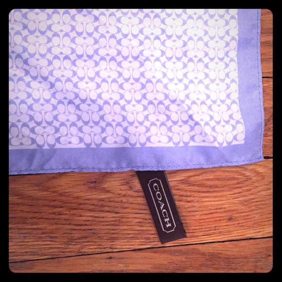 Coach Signature Silk Scarf