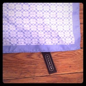 Coach Signature Silk Scarf