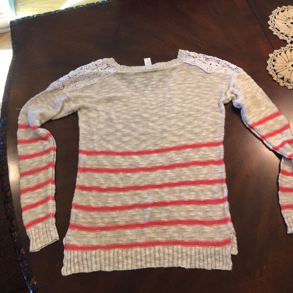 Striped Knit Sweater - Picture 2 of 3