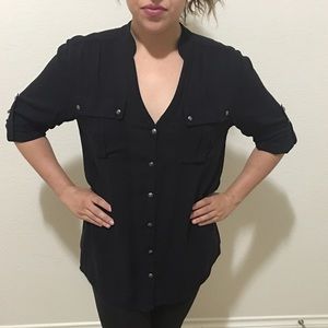 Express Design Studio Black Top