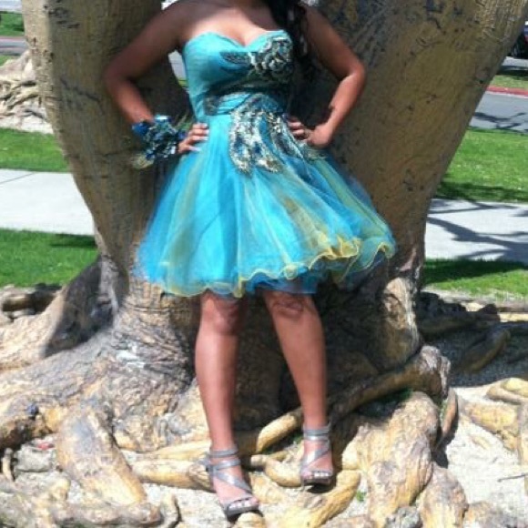 Windsor Peacock dress