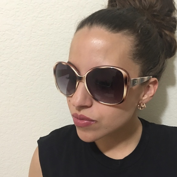 DG Multi-Colored Maroon & White Sunglasses - Picture 3 of 4