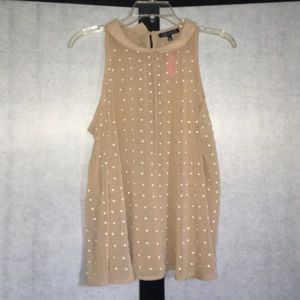 Sheer Top with Peals