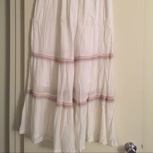 Long strapless summer dress