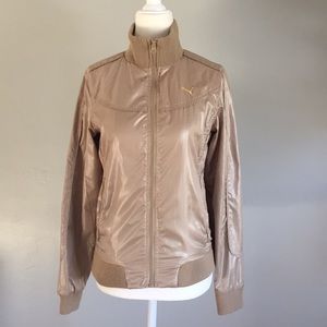 Gold Puma Track Jacket