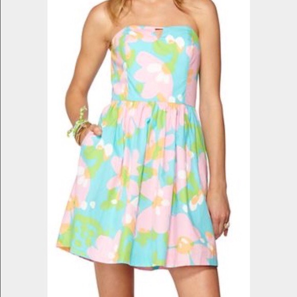 NWT Lilly Pulitzer Richelle Dress in Shorely Blue