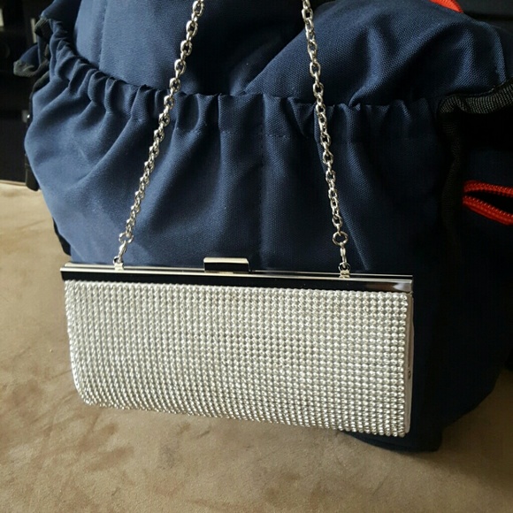 Charming Charlie bedazzled clutch - Picture 2 of 4