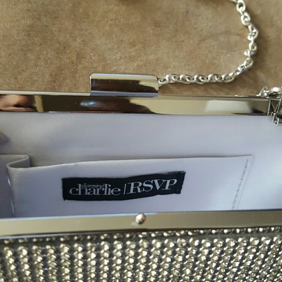 Charming Charlie bedazzled clutch - Picture 3 of 4