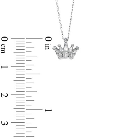 Zales Zales authentic diamond crown necklace! NWB! from Emily & kyle's closet on Poshmark