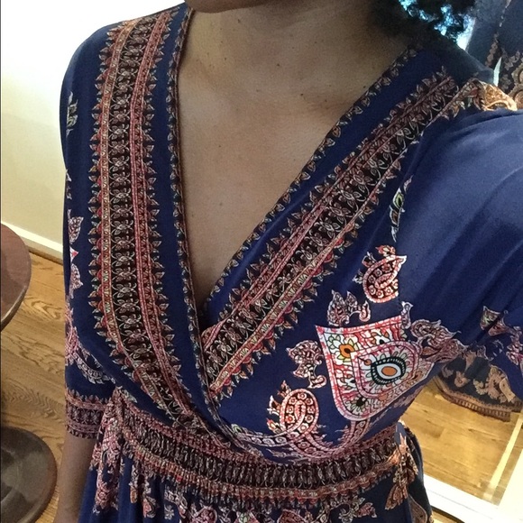 Ethnic Inspired Long Maxi Dress