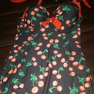 Never worn vintage style bathing suit
