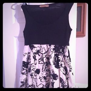 Black and White Dress