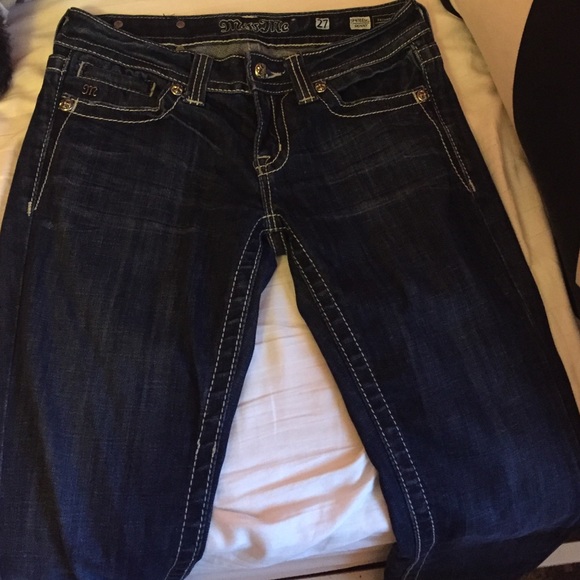 Miss Me dark wash skinny jeans - Picture 2 of 3