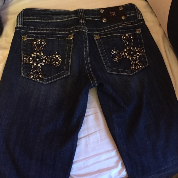 Miss Me dark wash skinny jeans - Picture 3 of 3