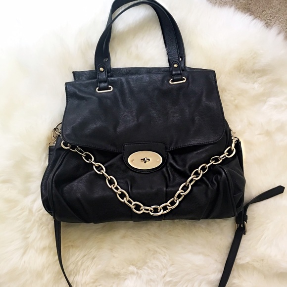 Black & Gold Carry All Purse