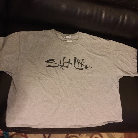 Salt life crop Tshirt