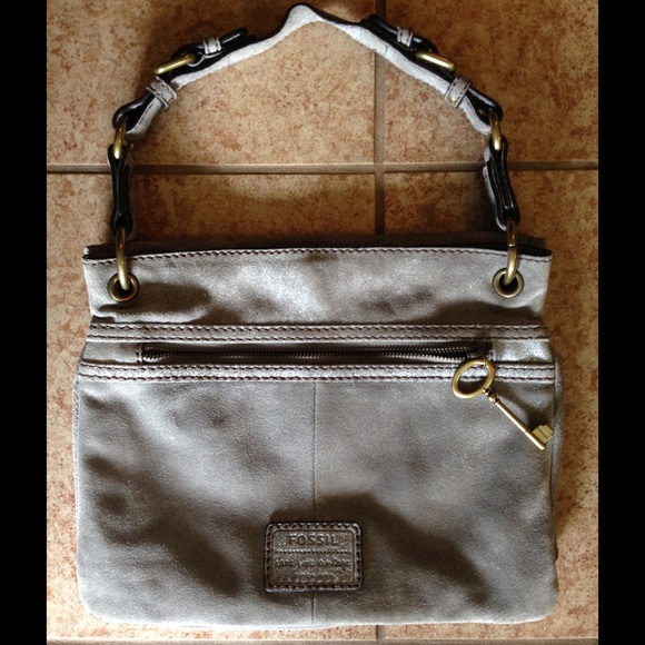 Fossil Long Live Vintage Metallic Shoulder Bag