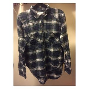 Flannel shirt oversize