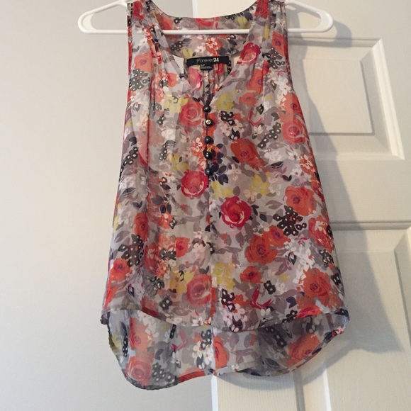 Forever 21 Sheer Top